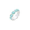 SCALETTO WS017 Sky Blue Stone Oval Ring