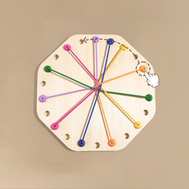 Interactive Rope Puzzle Problem Solving Toy for MultiPlayers Great for Home Party Gathering and Travel Entertainment