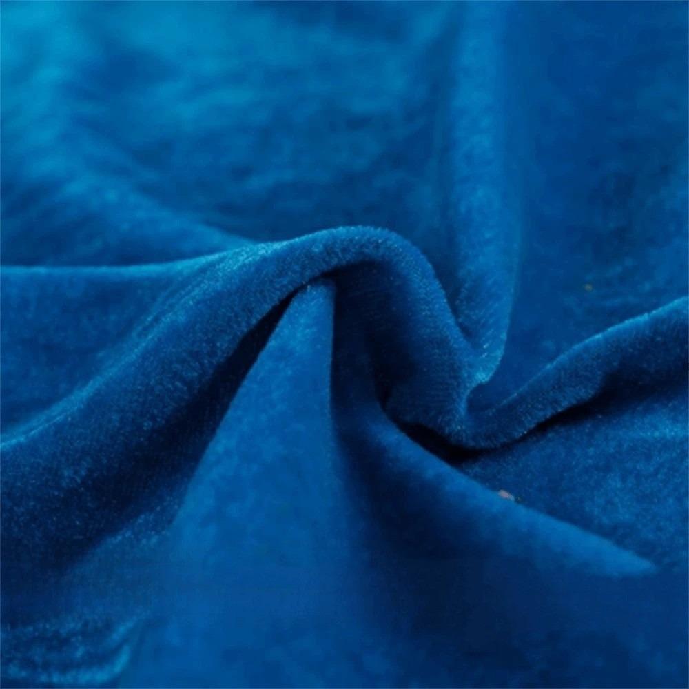 160*100cm Velvet Fabric Thicken Soft Table Cloth Curtain Fabrics Flannelette Solid Color Sewing Material