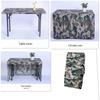 Starry Sky Jungle Camouflage Table Cover with Four-Sided Enclosure