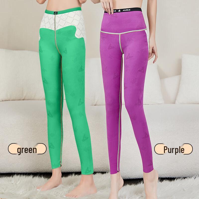 Langsha Women's High-Waist Tummy Control Stirrup Leggings