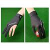 1Pc Left Hand Billiards Glove Three Finger Snooker Billiard Glove Non Slip Stickers Elasticity Billiard Training Gloves