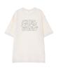 Astral Projection [Oversized] Astral Design Studio2 13-Count Cotton Round Neck Short Sleeve T-Shirt_Ivory