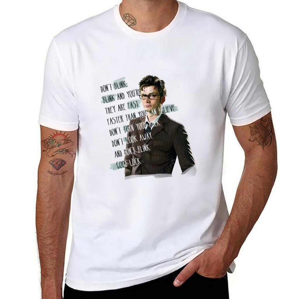 Dont Blink Tshirt Casual Minimalist Short Sleeve Top