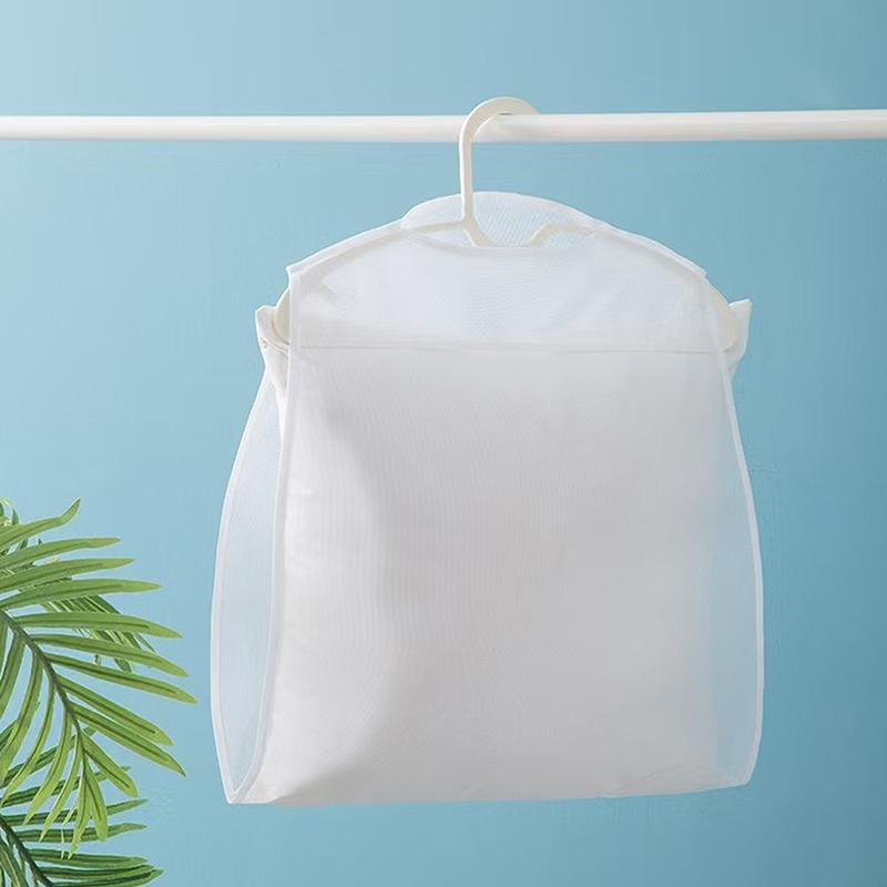 Hanging Pillow Drying Rack Outdoor Windproof Doll Drying Net Multifunctional Dryer Bags Organizer Large Capacity