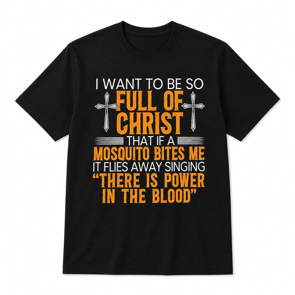 Servant of God Christian Faith Graphic T-Shirt Religious Believer Tee