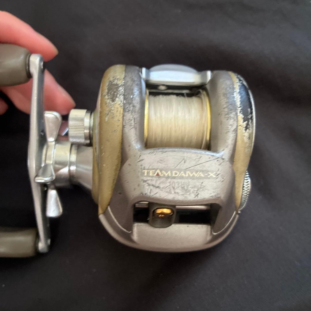 Used Daiwa TEAM DAIWA-X bait reel body