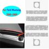 For Ford Mustang 2005-2009 Diamonds Vinyl Co-Pilot Dashboard Strip Cover Trim 3X