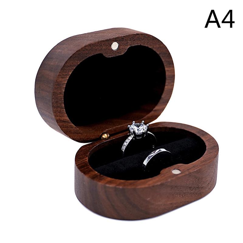 Rustic Wedding Ring Box Wedding Valentine Engagement Anniversary Ring Holder