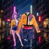Huntrix KPop Mira Zoey Rumi Cosplay Kostüm Sets für Kinder Mädchen Cosplay Anime Uniform Geschenke Karnevalskostüm Halskette