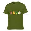 Keto Shirt Cool Funny Low Carb High Fat Diet Tee Gift Cotton Unisex Top Tshirts Casual Tops Tees New Arrival Design