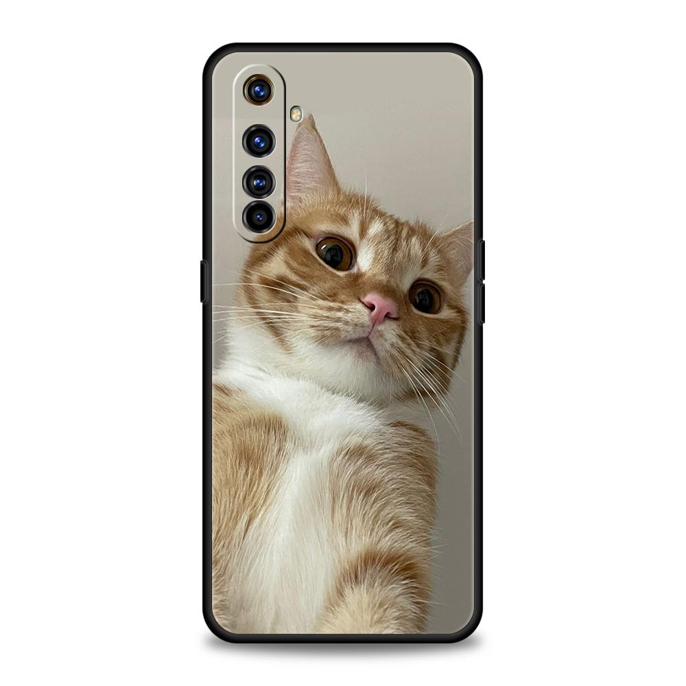 Kawaii Liebeskatze Handyhülle Für Realme 13 12 11 10 9 8 5G 7 C25 C35 GT5 GT3 GT2 Pro Plus Für Realme GT Neo 2 3 3T 5 Hülle