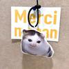 With Sound Cat Voice Keychain Cat Voice Doll  Children's Toy Schoolbag Pendant Decoration