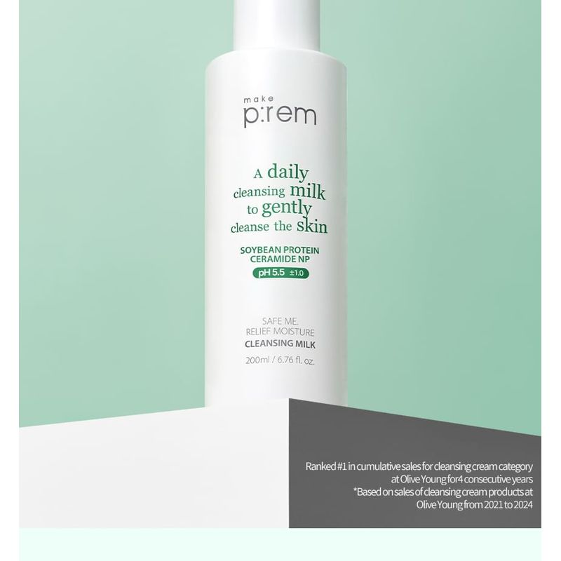 make p:rem - Safe Me. Relief Moisture Cleansing Milk
