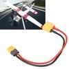XT60H F to XT90 Male Adapter Cable Super Soft Reusable XT90 Male Connector for Car Models Airplane Models Ship Models