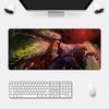 Anime Chainsaw Man Mauspade HD-Druck Computer-Gamer Verriegelungskante Rutschfestes Mauspade XXLxcm Tastatur PC Schreibtischunterlage