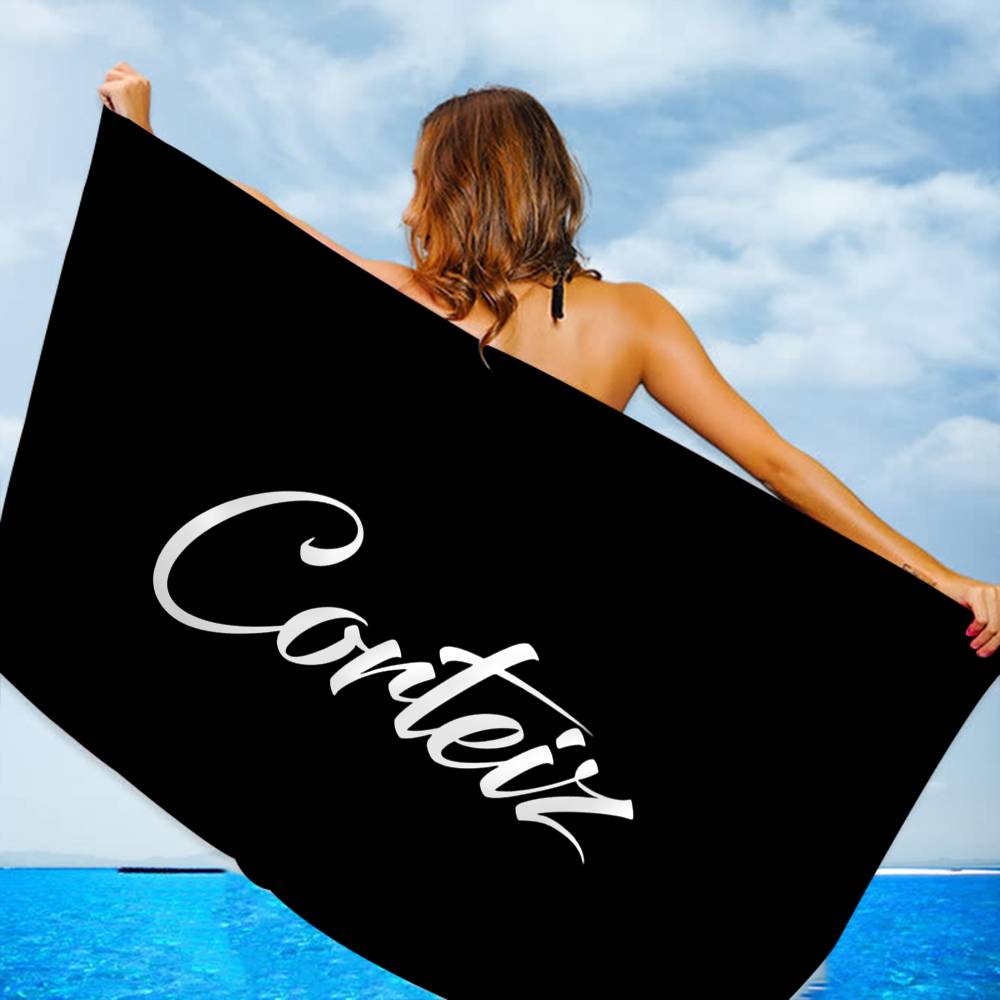 Hot Fashion C-Corteizs Microfiber Printed Beach Towel Mountain Climbing Yoga Beach Swimming Running Absorbent Soft Towel