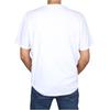 Calvin Klein Ss23 Marškinėliai trumpomis rankovėmis su užrašu, apvalia iškirpte, vyriški, viršūnės, balti 40MC800-540