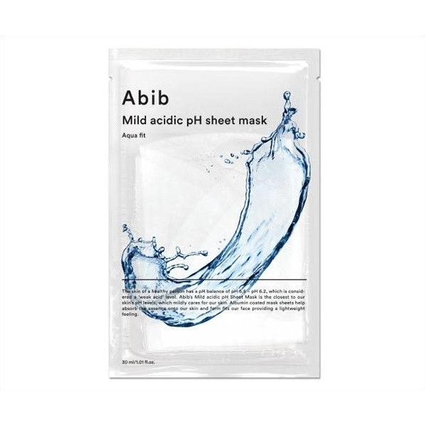 ABIB (bo5) Mild saure pH-Tuchmaske Aqua Fit 30 ml * 10 Stück / ohne Box(Fall)