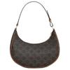Celine Ava Classic Monogram Canvas Adjustable Shoulder Strap Leather Tote Bag Small Women Handbags Brown 193952BZJ-04LU