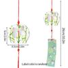 Japanese Wind Chimes Glass Wind Bell Window Hanging Wind Music Garden Hanging Pendants Outdoor Decoration Room Decor