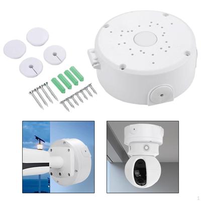 Junction Box Mount Bracket CCTV Mounting Universal Weatherproof Camera Junctions Case