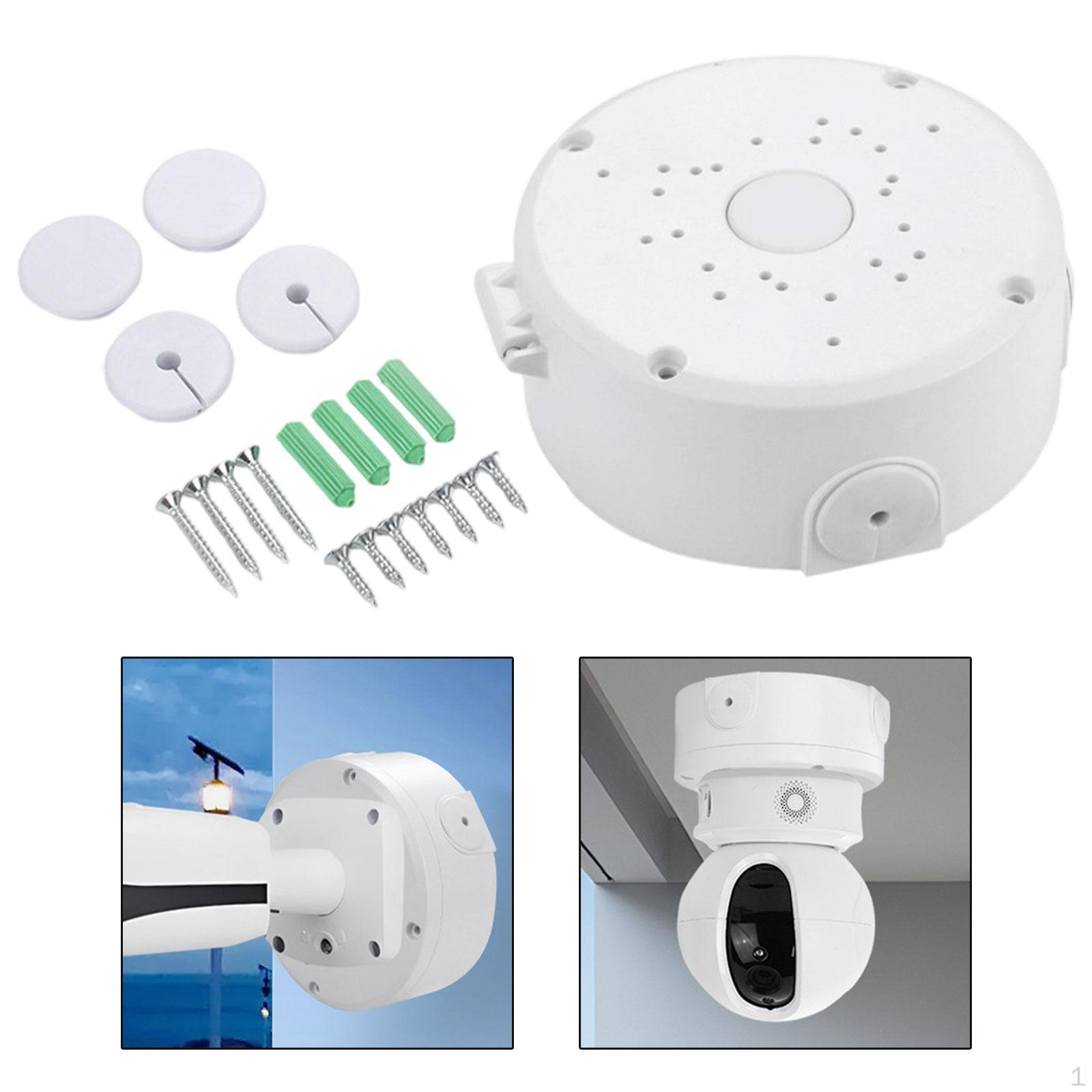 

Junction Box Mount Bracket CCTV Mounting Universal Weatherproof Camera Junctions Case