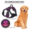 Pet Harness Rechargeable Led Dog Harness for Night Walking Adjustable Glow Vest for Small Medium Dogs Pet Chest Strap Soft Dog