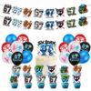 Decorațiuni Amuzant pentru Petrecerea 67 Șapte Șase, Set Decorațiuni Petrecere cu Tematică 67 Meme Include Steag, Topper pentru Tort, Toppere pentru Cupcake-uri, Balon