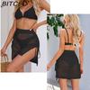 BITCED Sexy Bodycon Skirt - Lace-Up Hemline with Slit Women's Summer Skirt