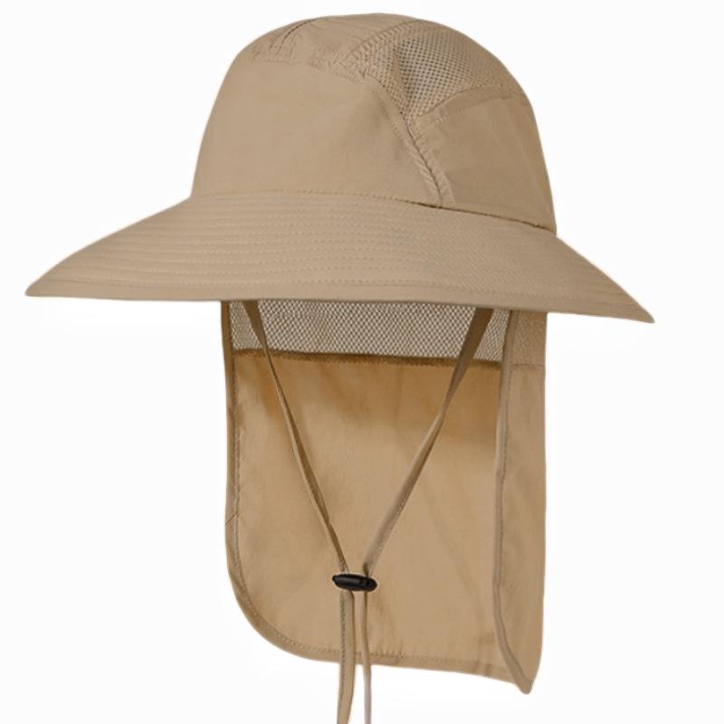 Leichter Sonnenschutz-Nackenschutz Fischer-Eimerhut für Outdoor-Reisen und Angeln