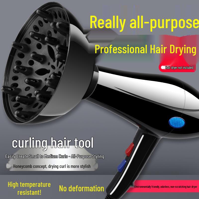 Universal Hair Dryer Cap for Curly Hair Styling