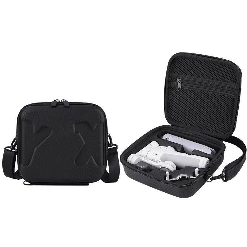 Osmo Mobile 7P Case, PU Leather Portable Shoulder Bag Storage for DJI Osmo Mobile 7 Pro/7 Gimbal Stabilizer and Accessories