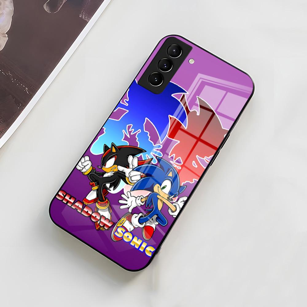 Supersonic-S-Sonic-Game Phone Case For Samsung A56 A36 A26 A16 A15 A25 A35 A55 A14 A34 A24 A54 Glass Case