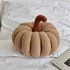 Almohada de Peluche de Calabaza de Halloween con Tejido Suave para Decoración del Hogar y Comodidad
