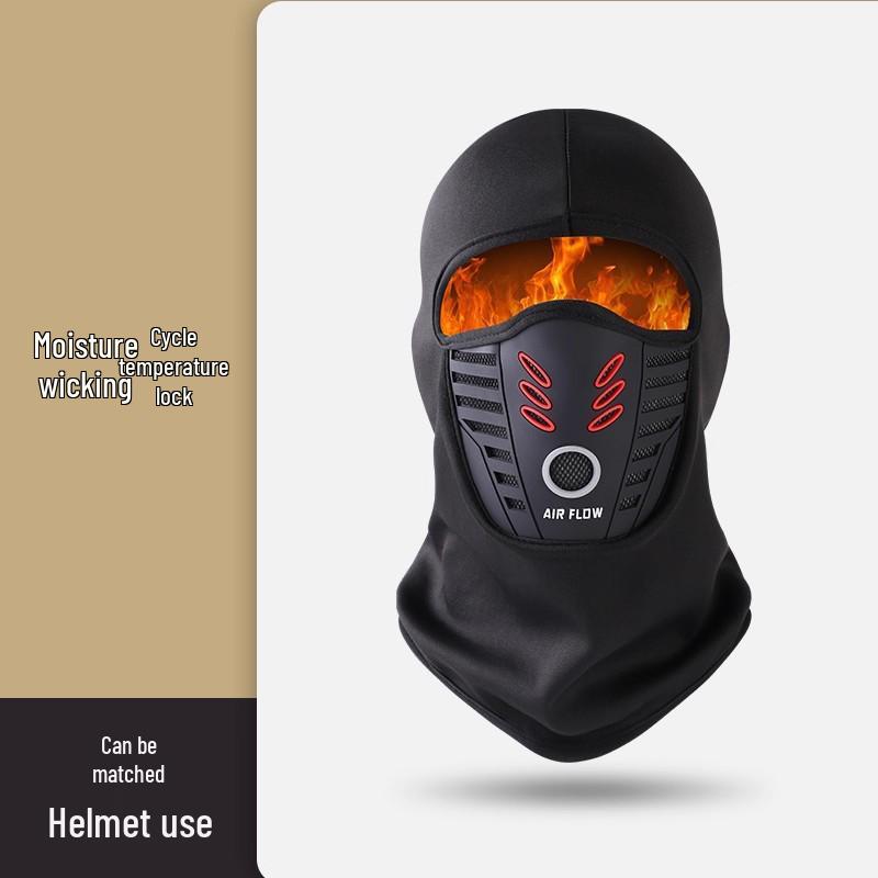 Máscara Facial Completa à Prova de Vento de Inverno para Ciclismo e Motociclismo - Proteção Anticongelante