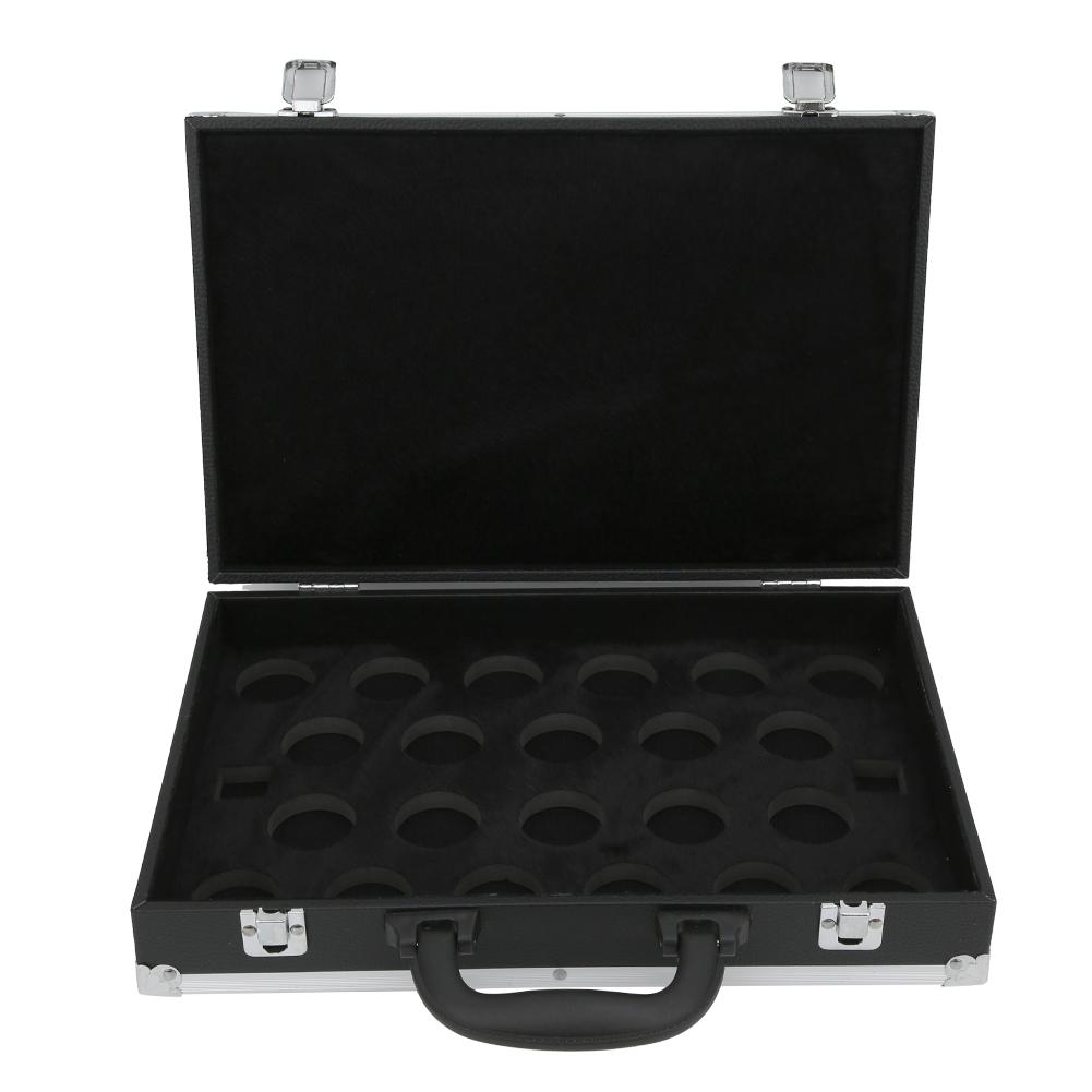 Billiard Balls Storage Box Billiards Snooker Pool Carrying Case with Handle Accessory