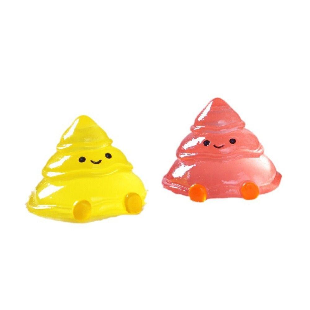 Resin Luminous Tree Christmas Ornament Christmas Tree Landscape Figure Landscape Garden Pot