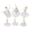 Charm Ballerina Cake Decoration Set Perfect for Ballet Party Favors Supplies Pink Ballet Girl Figure Cake Decoration