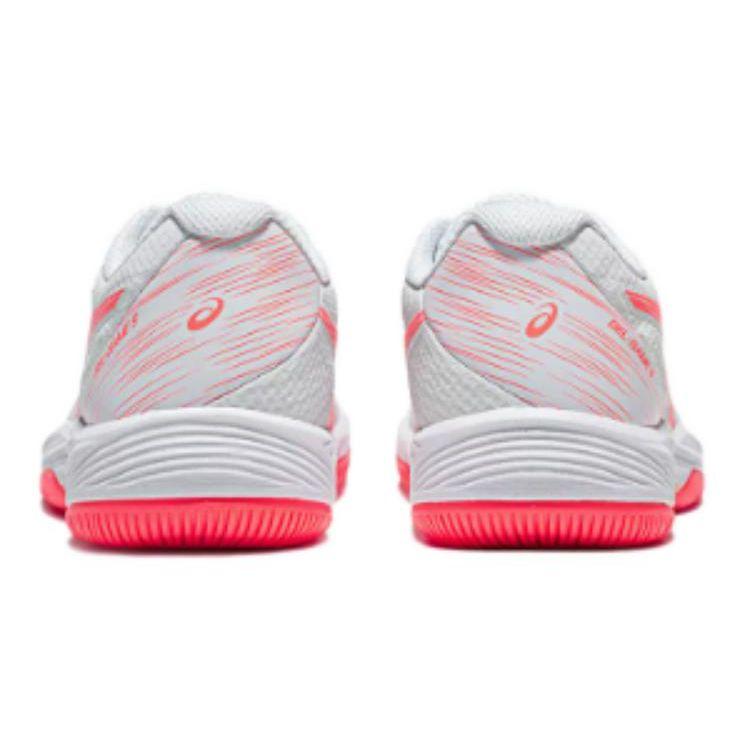 Asics Gel Game 9 White Sun Coral Women Sneakers 1042A211-104