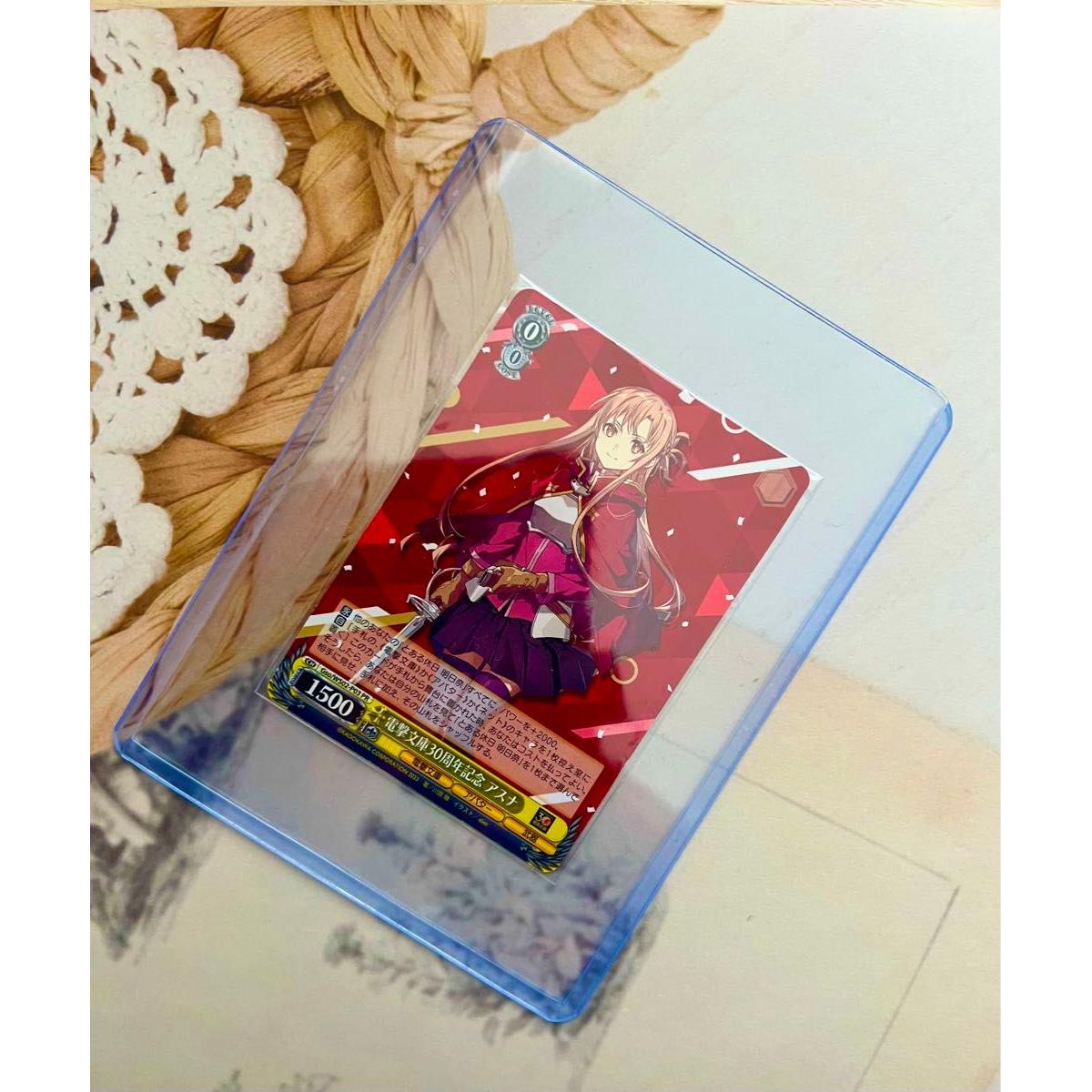 Б/у SAO Асуна Dengeki Bunko 30-я годовщина Weiss Schwarz