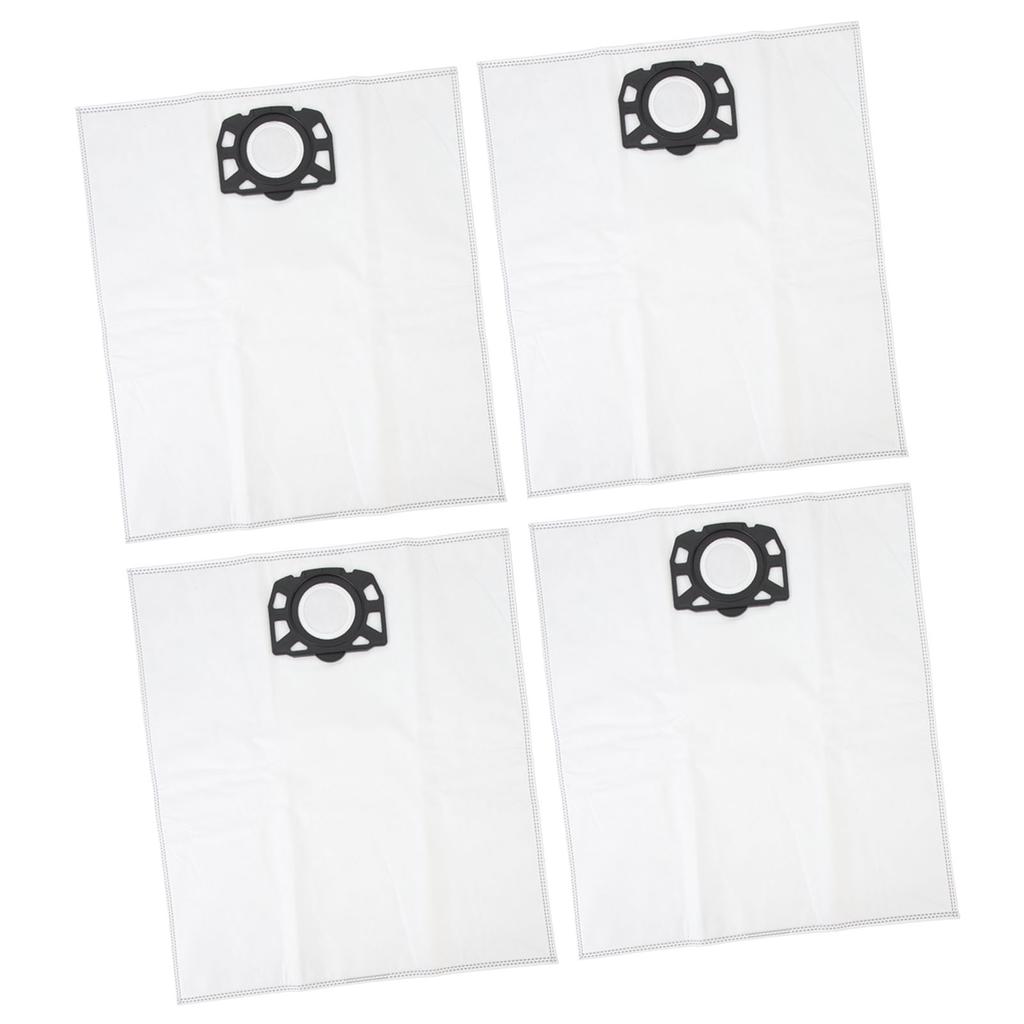 4 KS Filtrační sáčky pro mokré a suché vysavače Netkaná textilie Odolnost proti roztržení Filtrační sáčky pro vysavače pro K