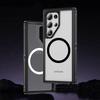 2 In 1 Heavy Duty Armor Magnetic Charging Phone Case for Samsung Galaxy S24 S23 S22 Ultra Plus Fe Magsafe Shockproof Hard Cover