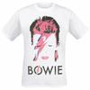 Retro póló David Bowie Aladdin Sane Villám Klasszikus Grafikai Nyomtatással Kreatív Inspiráció Rock Művészet Rajongókkal