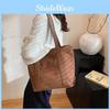 Contemporary Ins Style Womens Tote Bag Large Capacity With Soft Pu Material And Lining Polyester