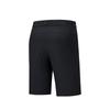 Anta Champion Travel Series Comfortable Simple Versatile Solid Color Mid Waist Zipper Five Point Casual Shorts Men Shorts Basic-Black 152530516-3