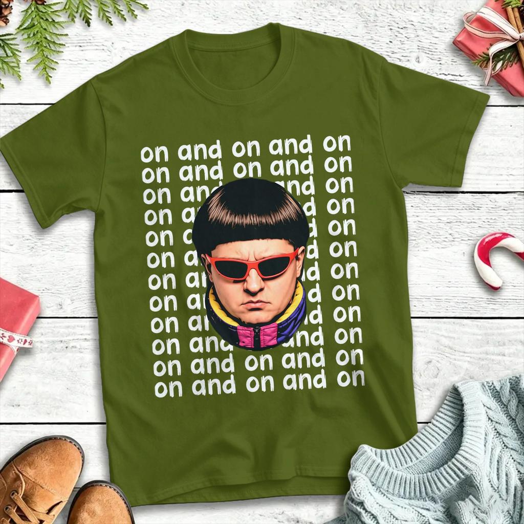 Oliver Tree Life Goes On T Shirt Summer  Vintage T-Shirts Cotton Harajuku Tee Shirt For Men Casual Tees
