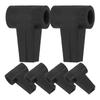 6pcs Plastic Kite Frame Connectors - Replacement Parts for Kites Straight and Angled Joints - Easy Assembly and Repair Outdoor Flying