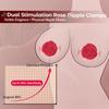 Rose Flower Breast Clamp Vibrator Nipple G-Spot Stimulator Female Breast Massager Breast Enhancement Teasing Adult Toy