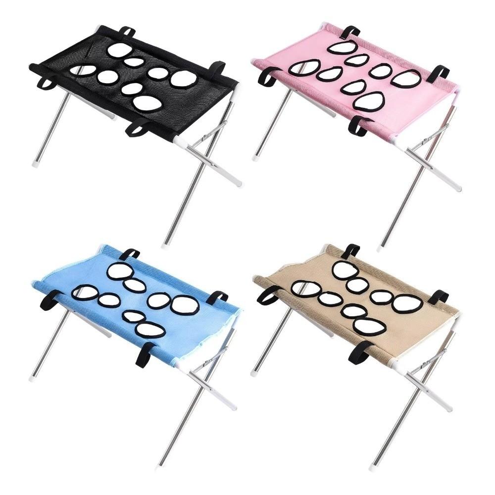 Adjustable Pet Grooming Hammock Support Frame Pet Bathing Rack Pet Restraint Station  Pet Care